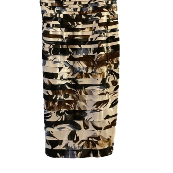 JS Collections Cocktail Sheath Dress w Matching Shawl - Picture 3 of 14